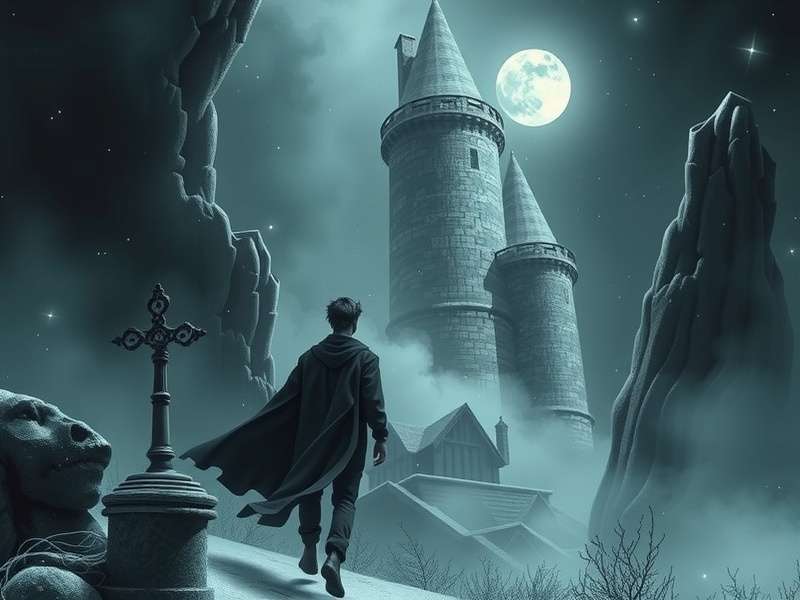 Harry Potter game story scene with characters