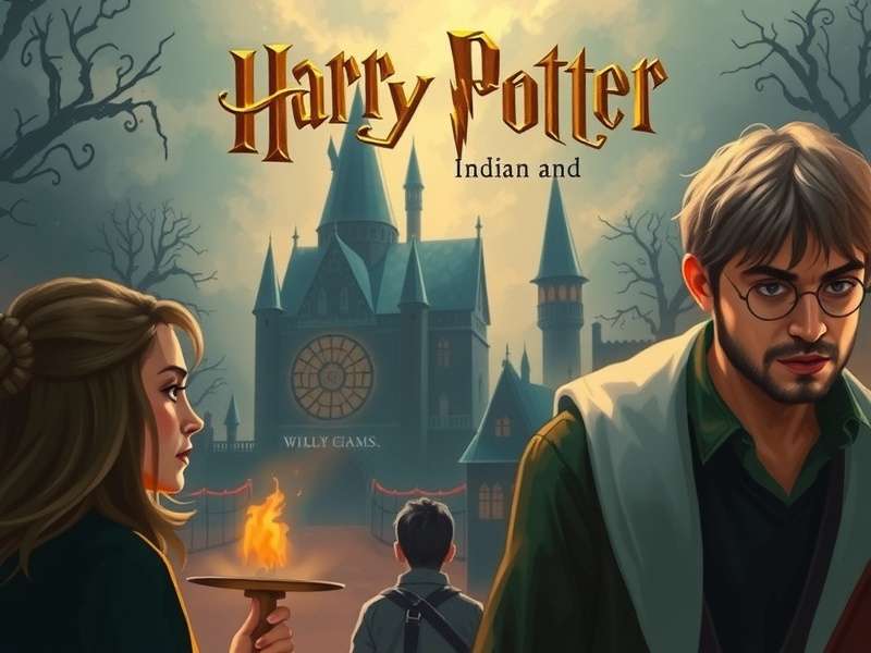 Harry Potter game house selection screen