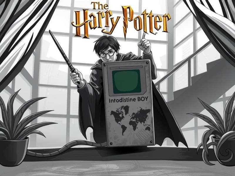 Collection of Harry Potter Game Boy Color and Game Boy Advance cartridges featuring Sorcerer's Stone, Chamber of Secrets, and Prisoner of Azkaban