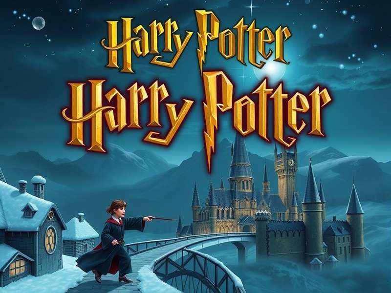 Children playing Harry Potter video games together at a console