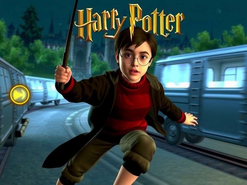 Harry Potter PS5 online multiplayer gameplay screenshot showing spellcasting