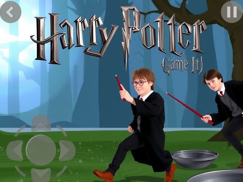 Hogwarts Legacy PC Gameplay Screenshot showing magical combat