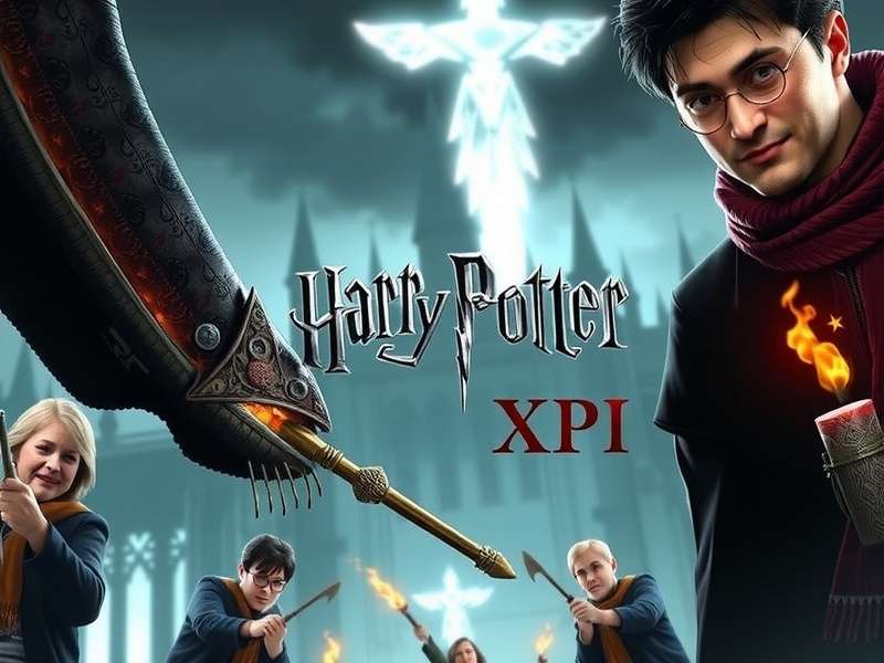 New Harry Potter Game Xbox Gameplay Screenshot showing Hogwarts castle