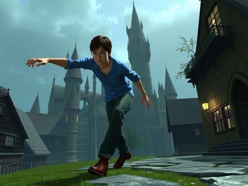 Harry Potter and the Philosopher's Stone PS2 Game Cover Art