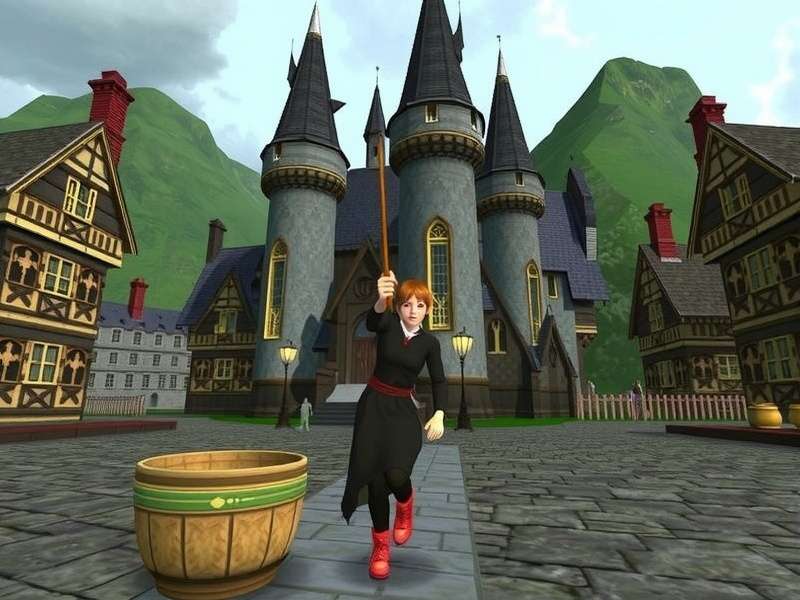 Harry Potter: Hogwarts Mystery gameplay on Android phone