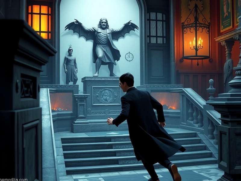 Harry Potter game gameplay on PS5 next-gen console