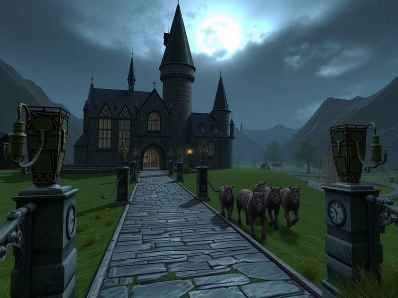 Hogwarts Castle in Harry Potter PC Game - Magical gaming experience