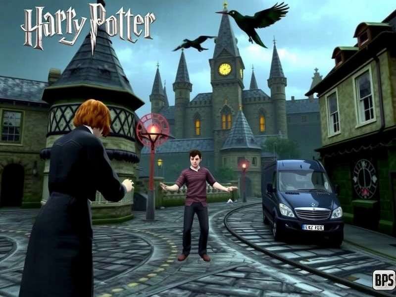 Side-by-side comparison of Harry Potter PSP games graphics