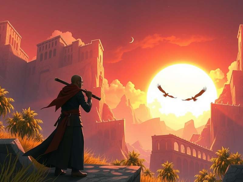 Concept art for future Harry Potter games showing advanced magical technology