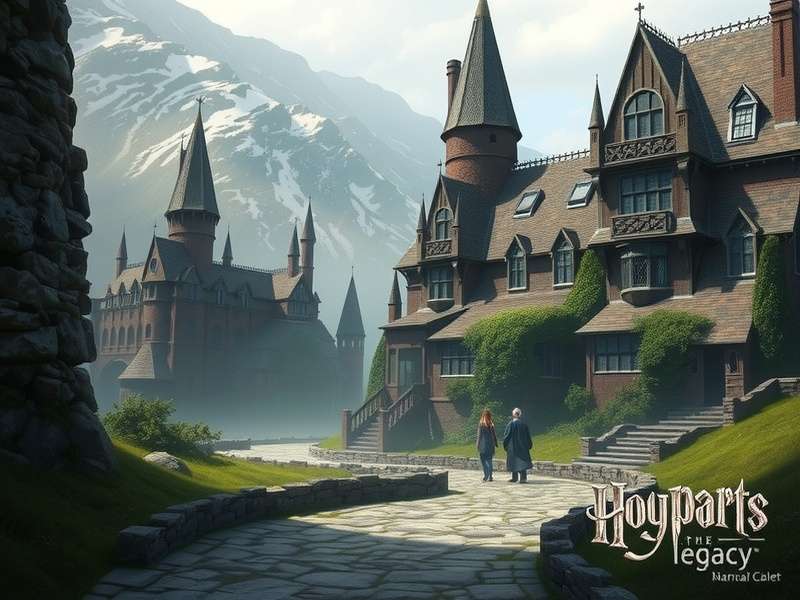 Hogwarts Legacy magical castle and landscape