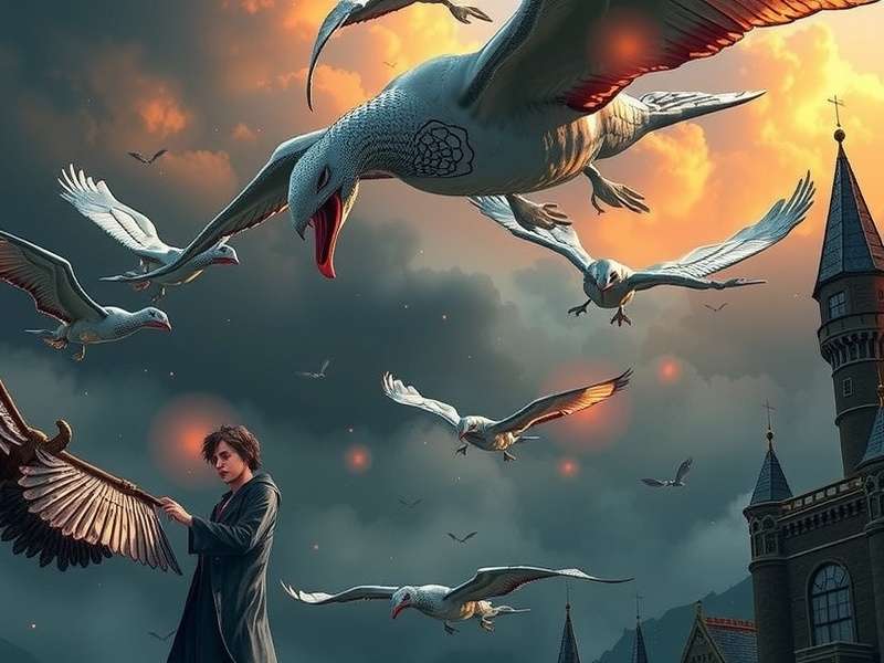 Harry Potter PC Gameplay showcasing magical spells at Hogwarts
