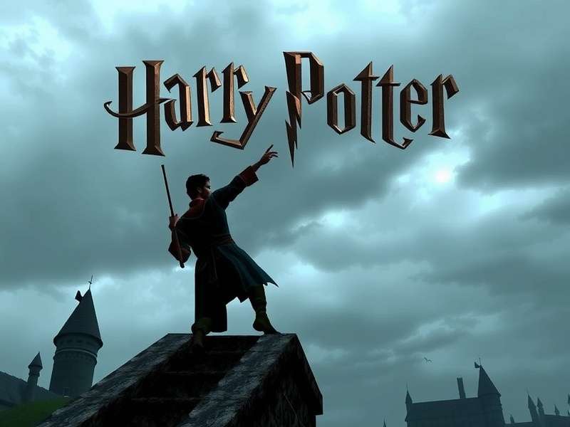 Hogwarts Castle in offline Harry Potter game