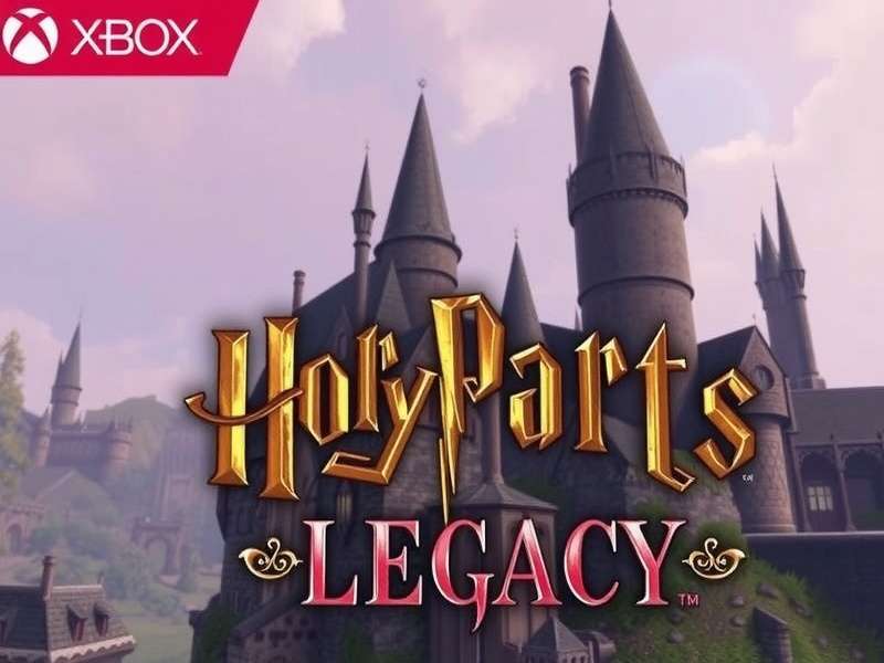 Hogwarts Legacy gameplay on Xbox Series X showing spellcasting in the Forbidden Forest