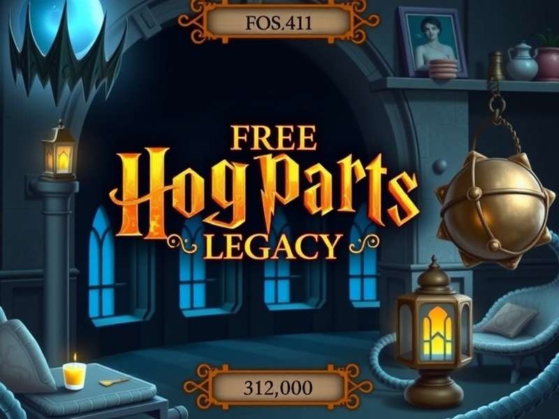 Hogwarts Legacy gameplay screenshot showing character casting a spell in the Great Hall