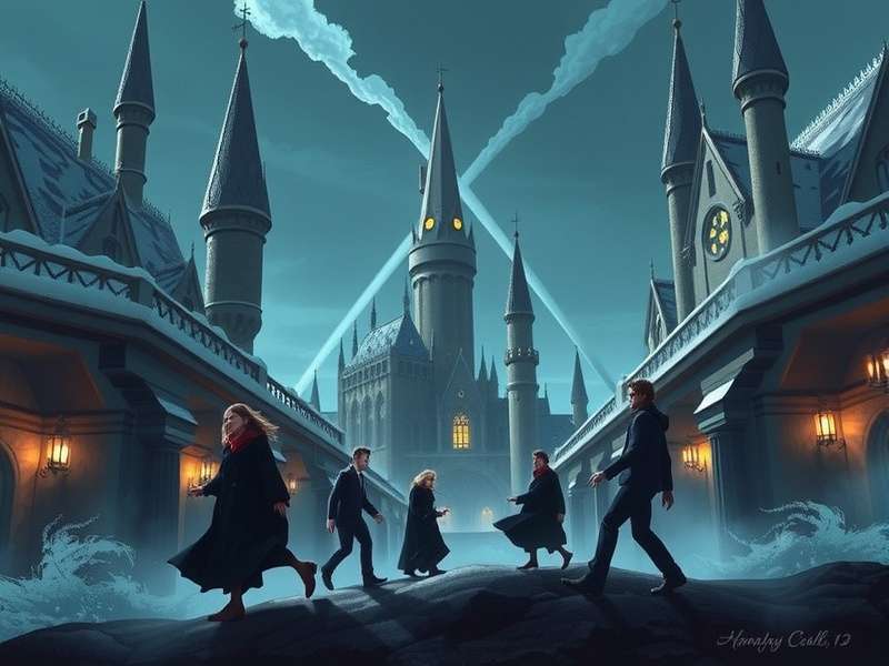 Hogwarts Lega gameplay screenshot showing spellcasting