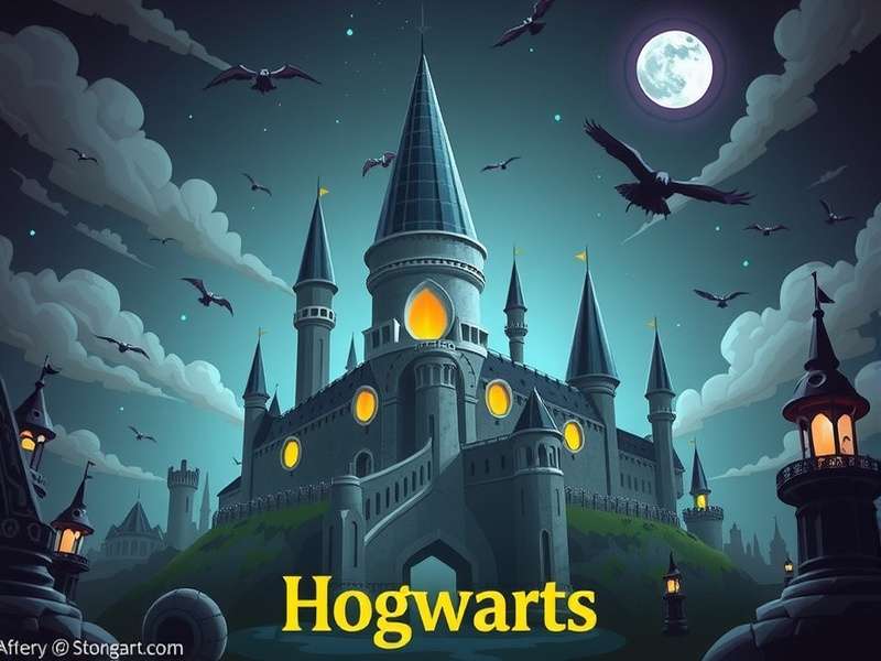 Hogwarts Le game cover featuring Indian-inspired wizard architecture