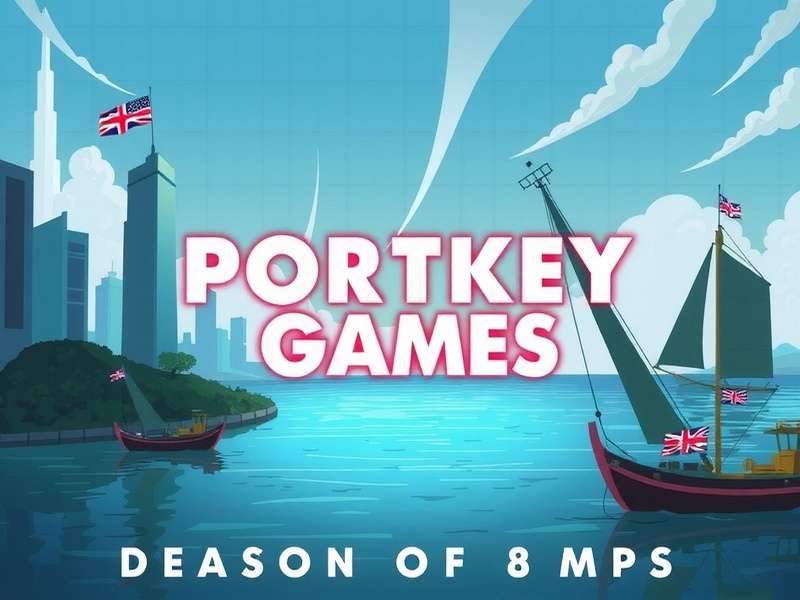 Concept art of a magical Portkey glowing with energy