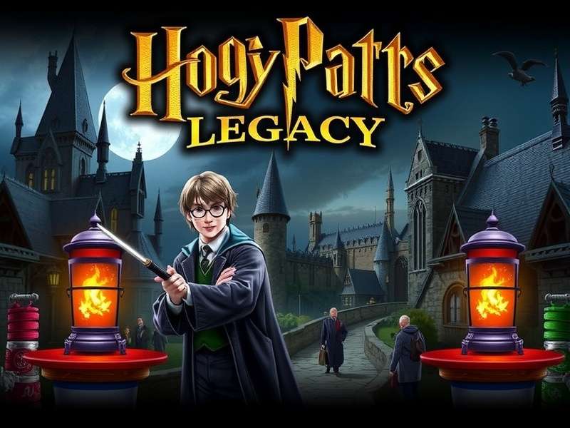 Hogwarts Legacy magical castle and landscape