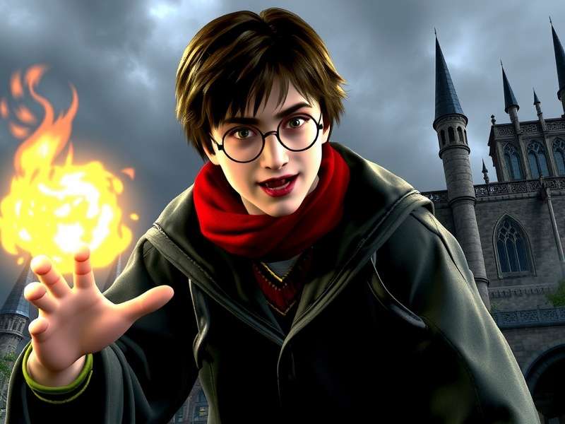 Harry Potter Gamecube collection featuring all four titles on Nintendo GameCube with Indian edition covers