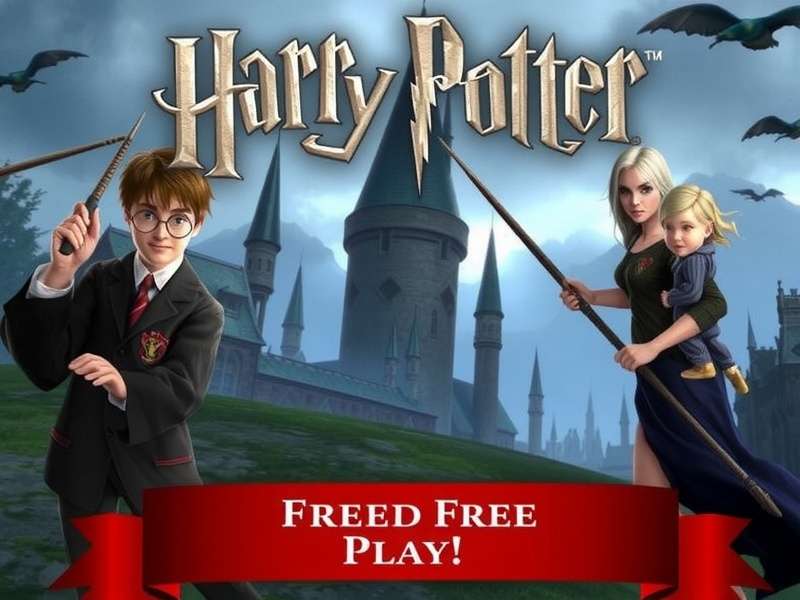 Harry Potter game free play on laptop with magical theme