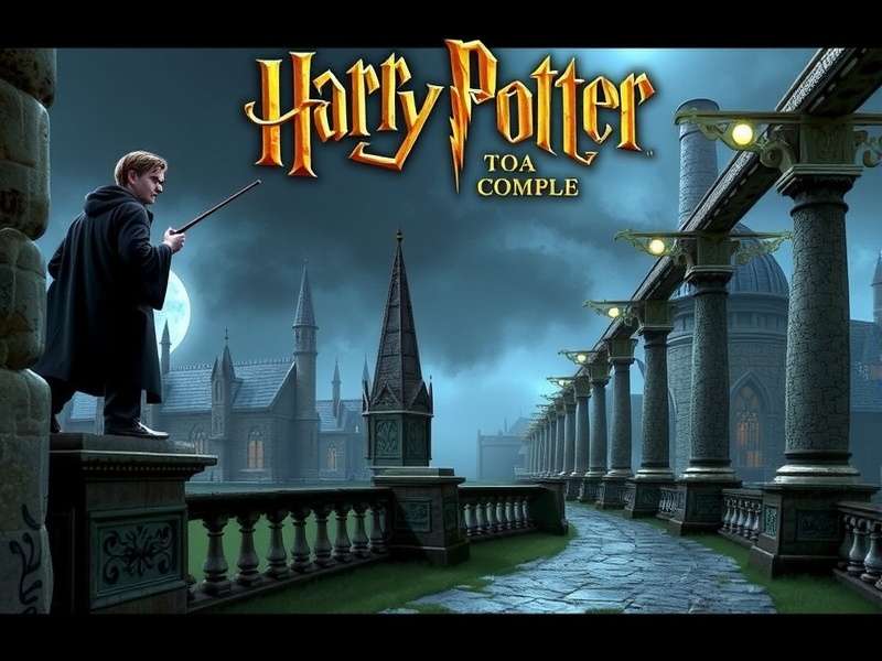 Harry Potter game download PC setup with gaming laptop and accessories in Indian gaming room