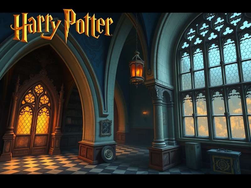 Harry Potter Online Game — wizards casting spells in a magical arena