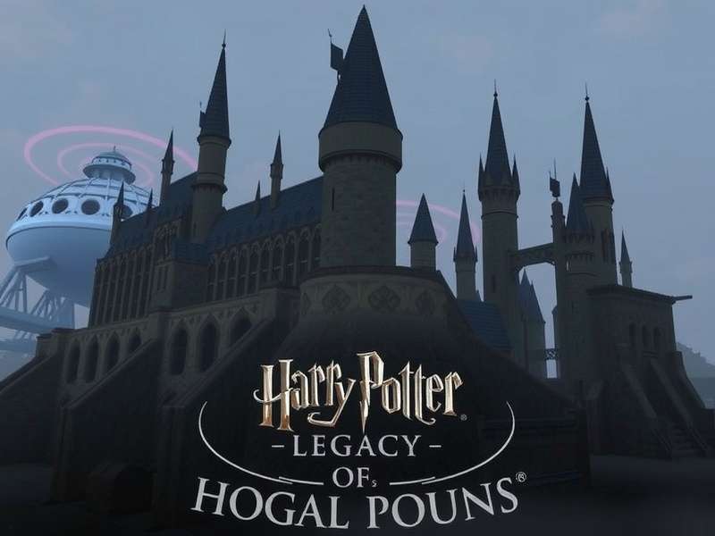 Hogwarts Legacy open world gameplay showcase with magical castle and landscapes