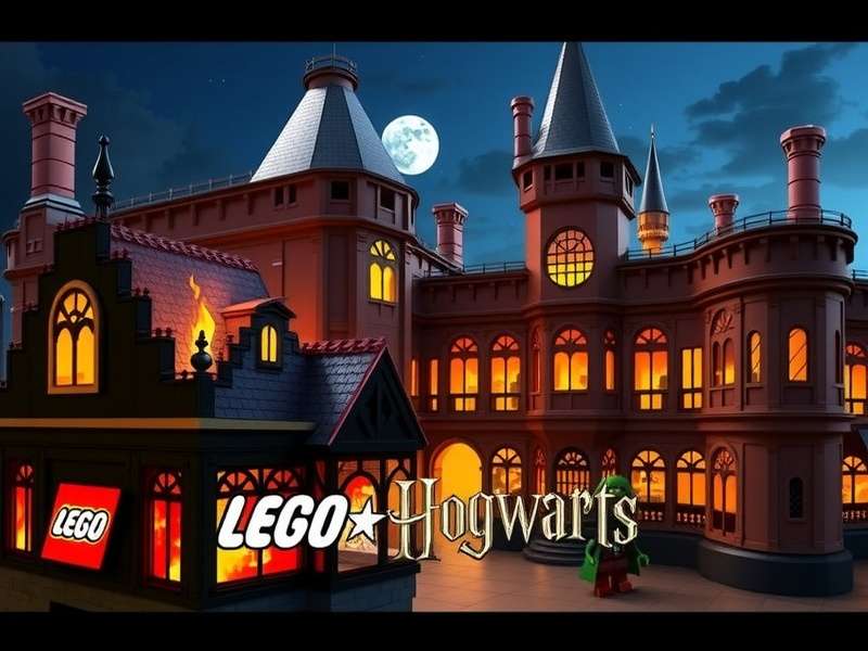 Hogwarts Lego – Harry Potter game magical world building with Lego bricks