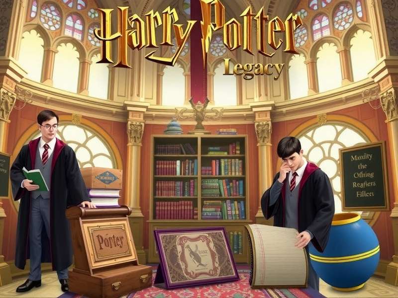 Hogwarts Legacy 1890s exploration — open world wizarding adventure