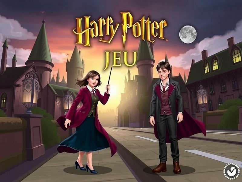 Hogwarts Castle at dusk – the magical world of Harry Potter games
