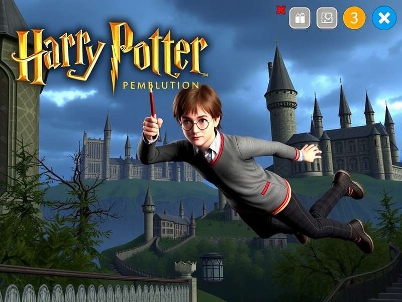 Harry Potter Games For Pc collection showing Hogwarts Legacy, old classics and HD mods on a gaming monitor